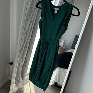 Emerald Green Work Dress